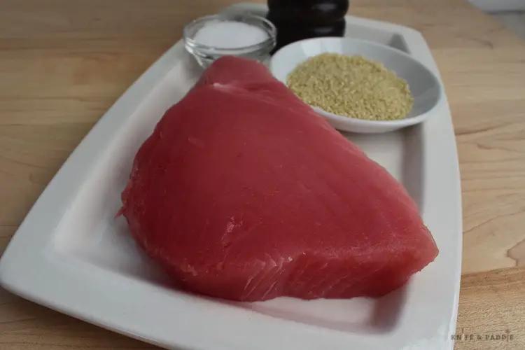 Sesame Tuna Ingredients