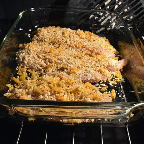 Baked chicken in the oven