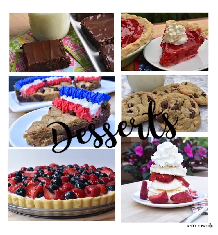 Fourth of July desserts
