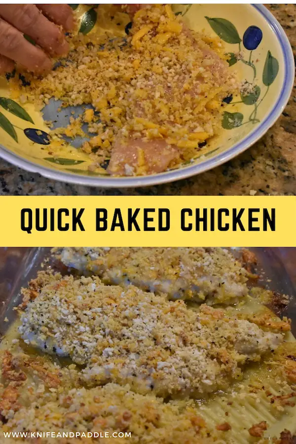 Quick baked chicken