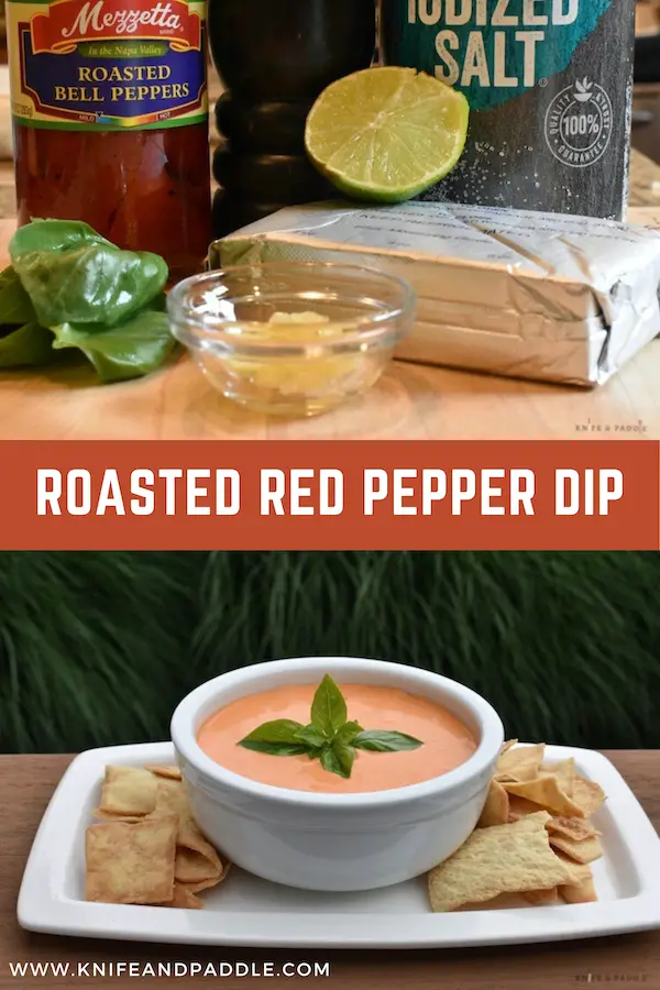 Roasted red pepper dip ingredients