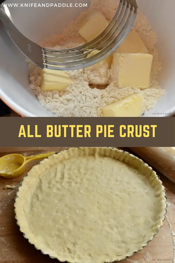 All butter pie crust