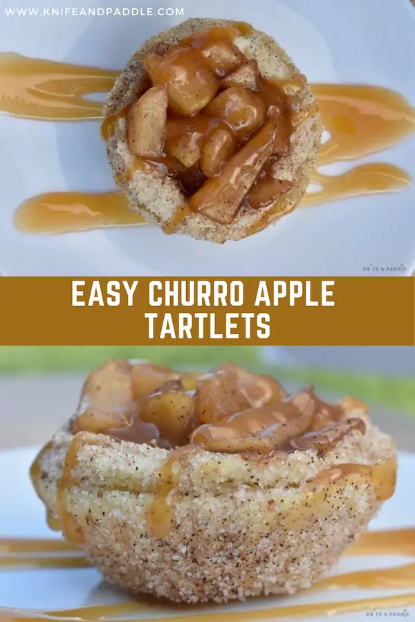 Easy Churro Apple Tartlets