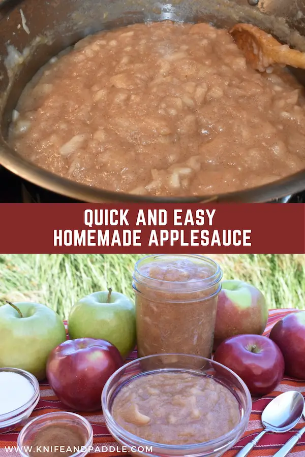Quick & Easy Homemade Apple Sauce