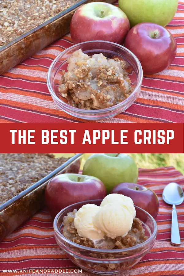 The Best Apple Crisp