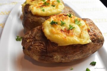 Ultimate Twice Baked Potatoes • www.knifeandpaddle.com