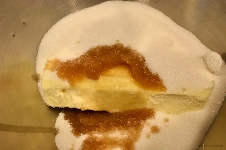 Butter, sugar and vanilla
