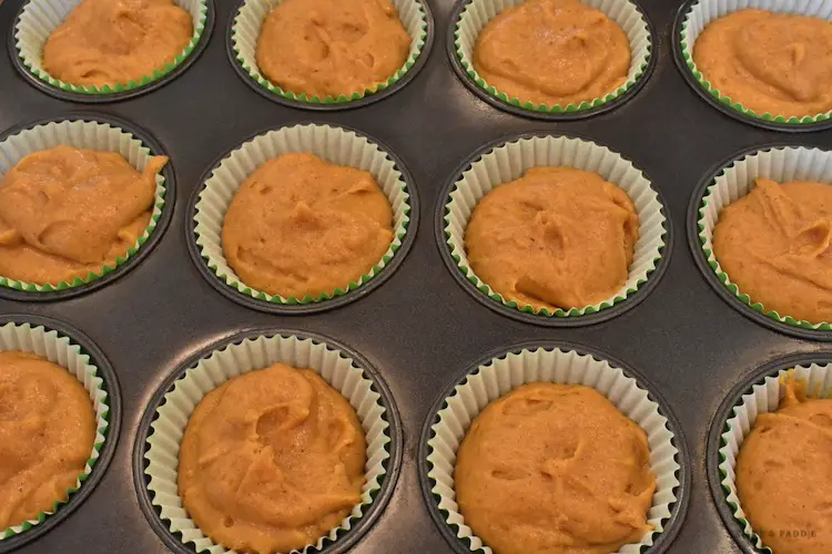 Pumpkin in the muffin pan