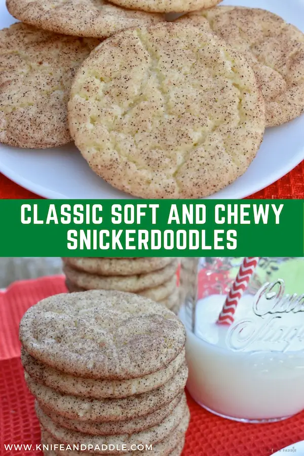 Classic Soft and Chewy Snickerdoodles