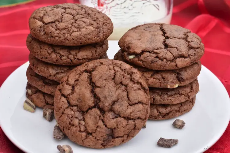 Double Chocolate Mint Cookies
