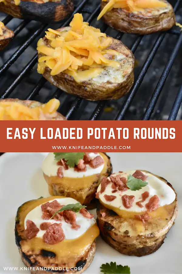 Easy Loaded Potato Rounds