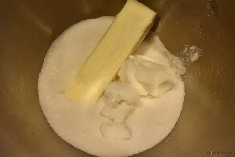 Butter, shortening and sugar