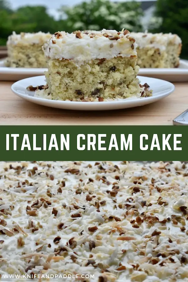 Irresistibly Delicious Italian Cream Cake