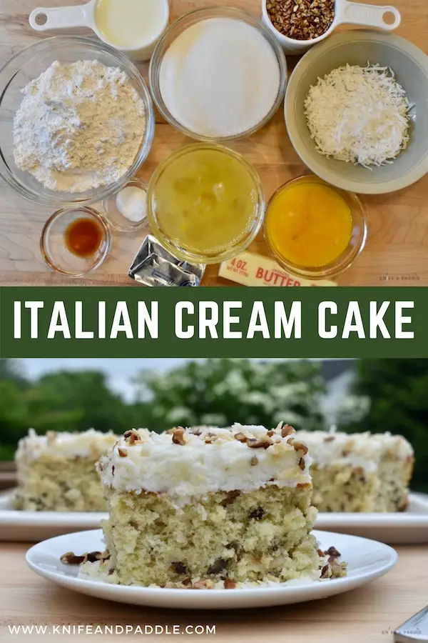Irresistibly Delicious Italian Cream Cake