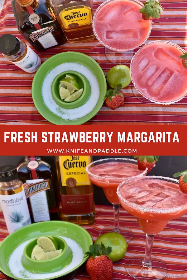 Fresh Strawberry Margarita 