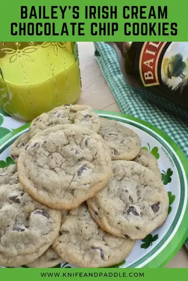 Baking for No Particular Reason: Cream Cheese Cookies with BAILEYS Irish  Cream Chocolate Chips - Random Sweets