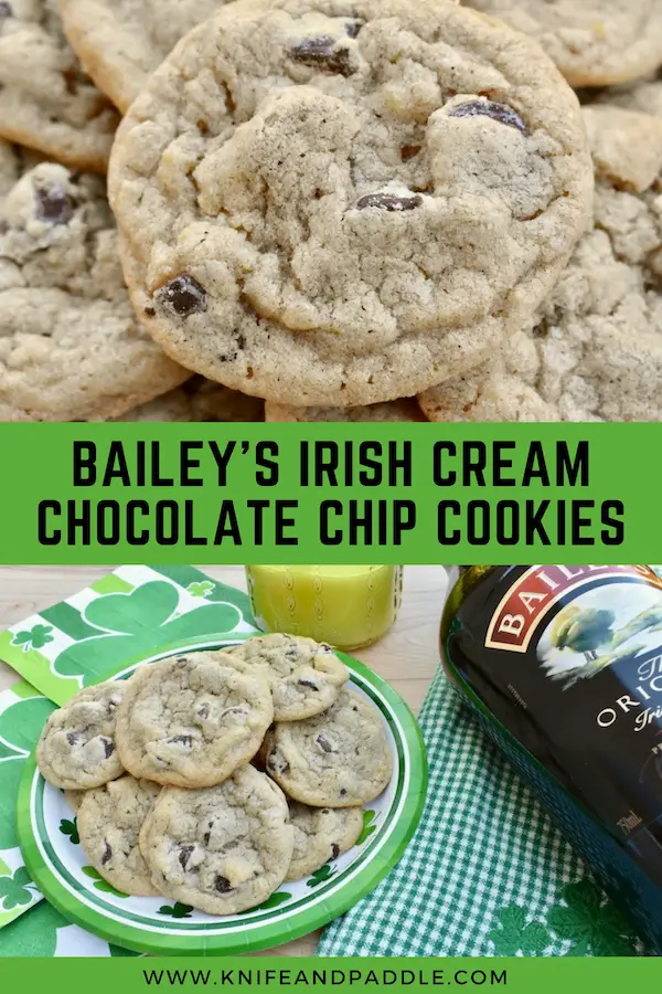 Bailey's Irish Cream Chocolate Chip Cookies