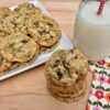 Coconut Oatmeal Almond Chocolate Chip Cookies
