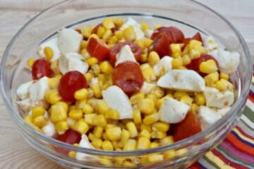 Easy Summer Corn Caprese Salad