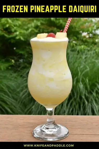 How to make a frozen pineapple daiquiri recipe