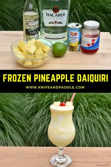 Frozen Pineapple Mango Daiquiri - Jelly Toast