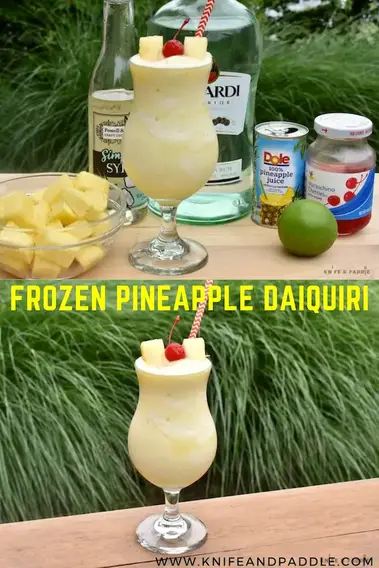 How to make a frozen pineapple daiquiri recipe