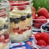 Red White and Blue Parfaits