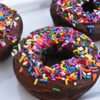 Delicious Double Chocolate Donuts