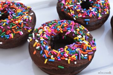 Delicious Double Chocolate Donuts