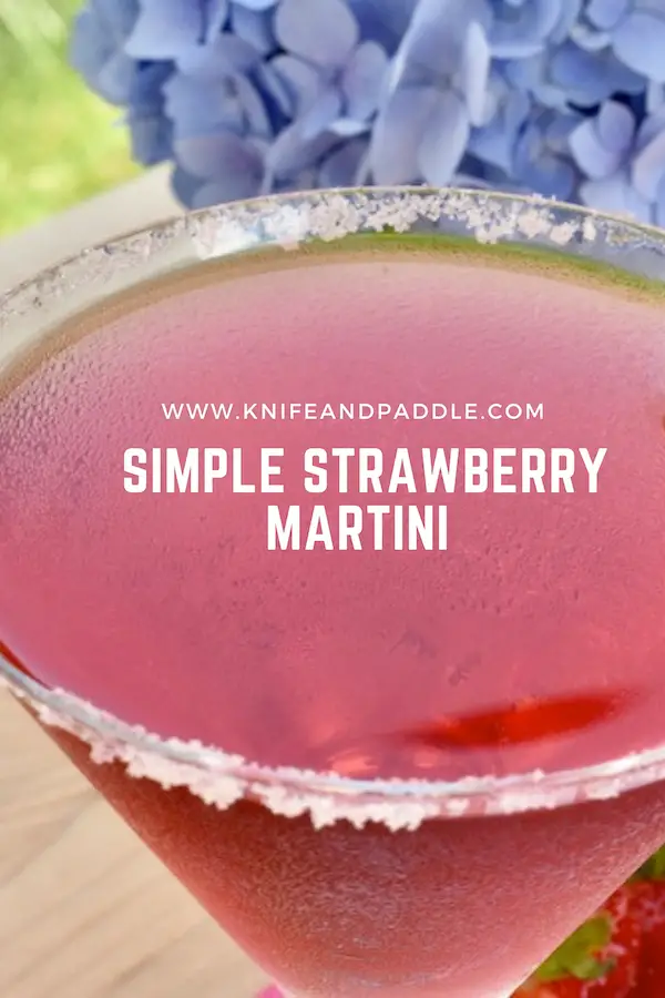 Simple Strawberry Martini