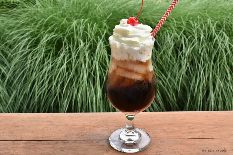 Whipped Root Beer Float