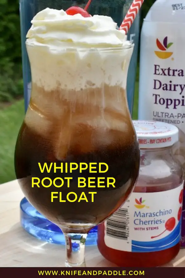 Whipped Root Beer Float • www.knifeandpaddle.com