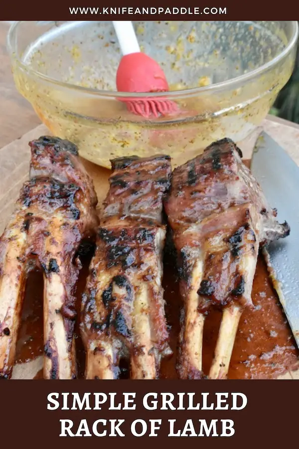 Simple Grilled Rack of Lamb