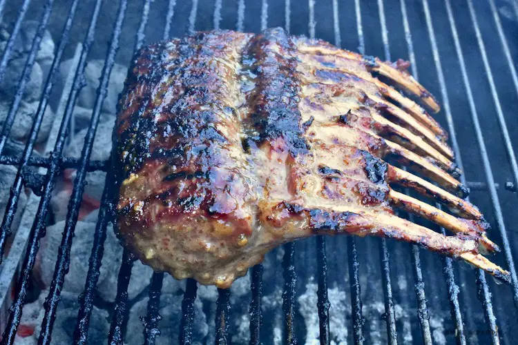 grilled rack of lamb