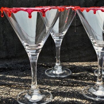 Easy Blood Dripped Glasses