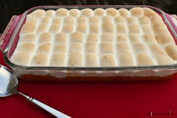 Marshmallow and Sweet Potato Casserole