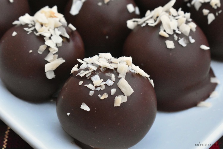 Toasted Coconut Peanut Butter Balls