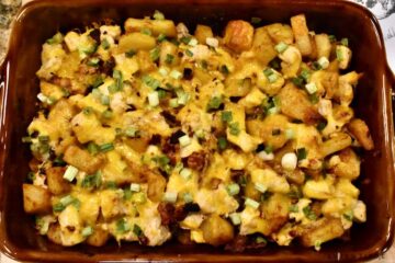 Loaded Baked Potato and Chicken Casserole
