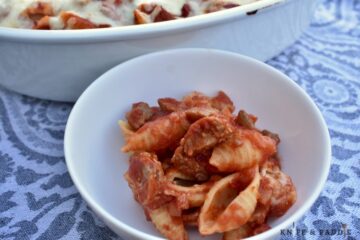 Healthy Pasta and Sausage Casserole