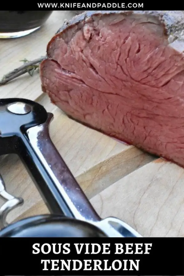 Perfectly cooked medium rare meat on a cutting board