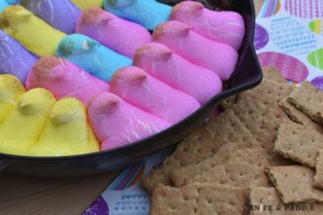 Easy Easter Peeps S'mores