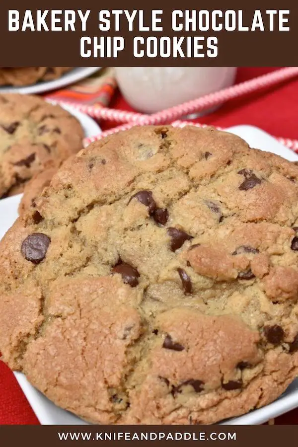 Bakery Style Chocolate Chip Cookie