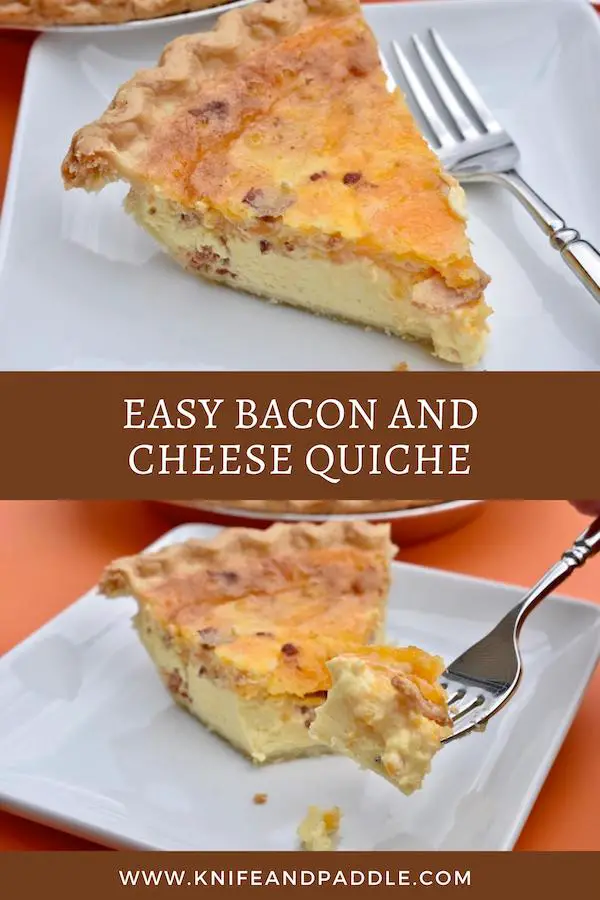 Eggs & bacon cooked in a flaky pie crust