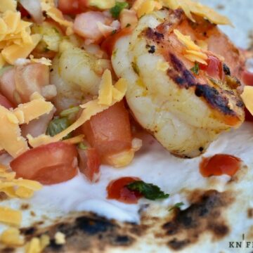 Simple Grilled Shrimp Tacos