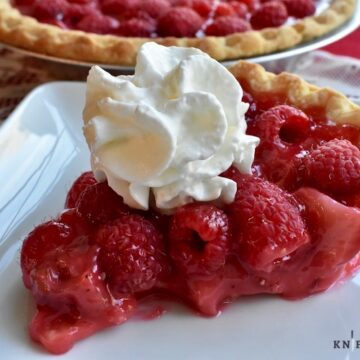 Simple Strawberry Raspberry Pie