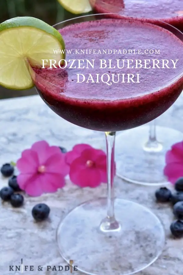 Frozen Blueberry Daiquiri