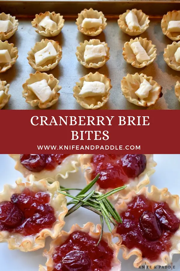 Cranberry Brie Bites • www.knifeandpaddle.com
