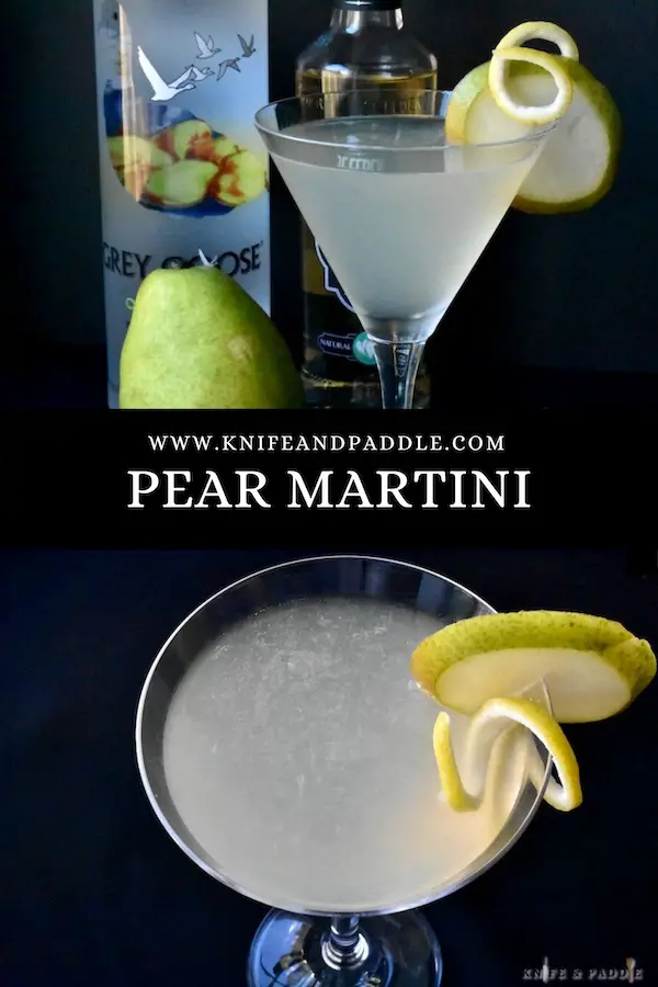 Pear martini