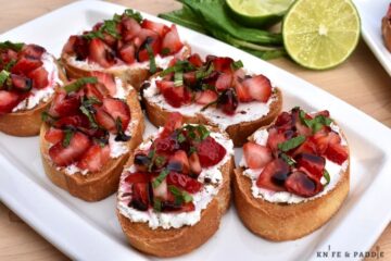 Strawberry Goat Cheese Appetizer