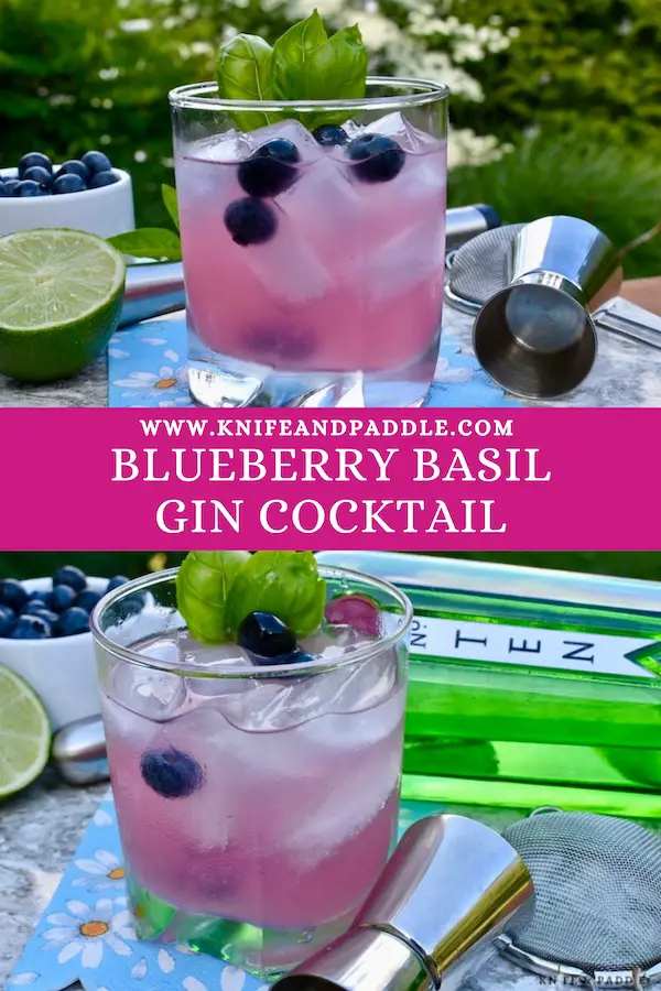 Refreshing summer cocktail